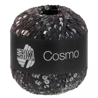 Lana Grossa Cosmo (004) 100% хлопок, пайетки 100г/260м