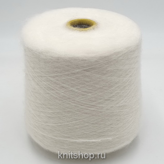 KidMohair Seta (13 сливочный) 70% суперкид мохер, 30% шёлк 950м/100гр