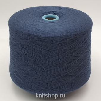 Zegna Baruffa Cashwool 2/48 (170047 синий джинс) 100% меринос 2400м/100гр