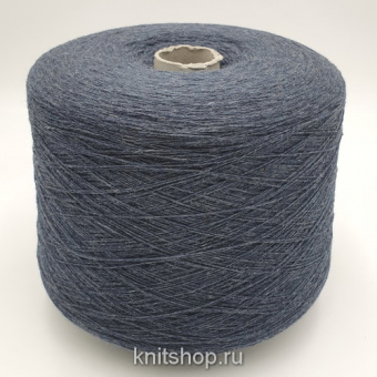 Millefili Kashsilk (54652 серо-синий) 50% кашемир, 50% шёлк 2/28 1400м/100гр