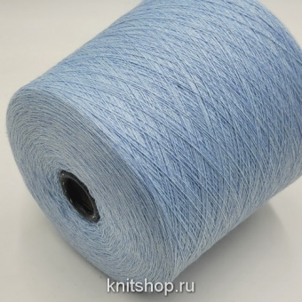 Zegna Baruffa Cashwool 2/30 (421921 светло-голубой меланж) 100% меринос экстрафайн 1500м/100гр
