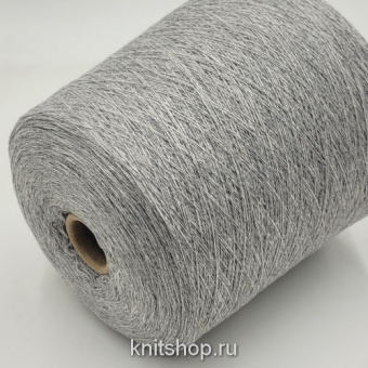 Wool Cashmere (52 Grey серый меланж) 80% меринос, 20% кашемир 2/26 1300м/100гр