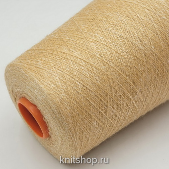 Biagioli Modesto Ginko Loro (720689 персик меланж) 46% кашемир, 27% шёлк, 27% лён 2/43 2150м/100гр