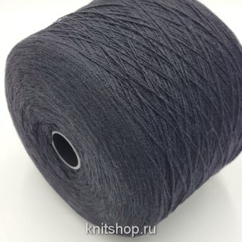 Marco Belli Filati Shetland Soft (4008 черный) 100% шерсть шетланд 2/13 650м/100гр