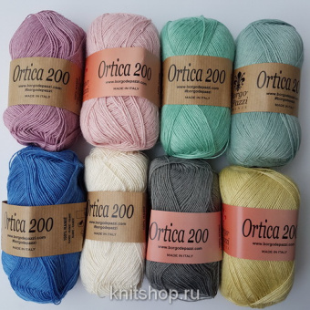 Borgo de'Pazzi Ortica 200 (10) 100% крапива 50 г/200 м