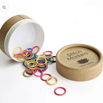 Набор металлических маркеров, Кольца 40шт, Lotus Yarns