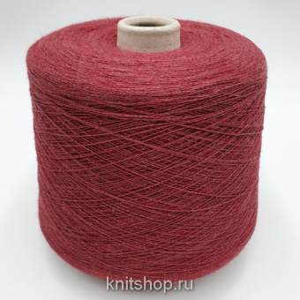 Jenny (Bordo бордо) 70% меринос, 15% альпака, 15% шёлк 2/28 1400м/100гр