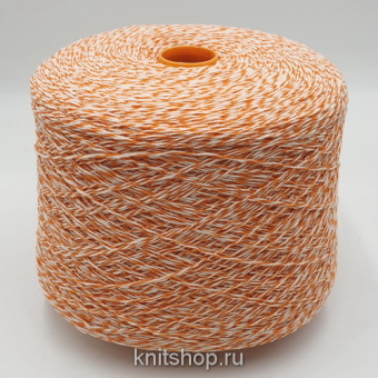 College (651 оранжевый мулине) 100% меринос кардный 520м/100гр