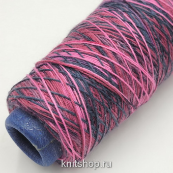Sock Color (413 маджента) 75% меринос, 25% па 420м/100гр классическая 4-х нитка