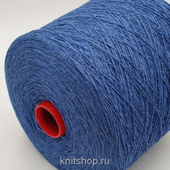 Botto Giuseppe HarrySilk (2365 синий) 50% меринос, 50% шёлк 3/24 800м/100гр