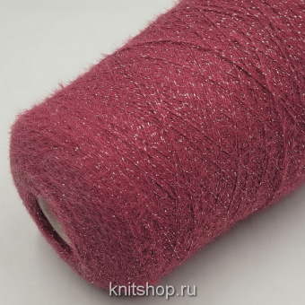 Filpucci Queen (24-045 гранат) 95% па, 5% люрекс 1100м/100гр травка, лебяжий пух