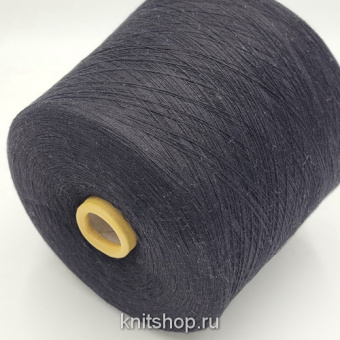 Monticolor Woolike (WK36 черный) 80% хлопок, 20% меринос 2/50 2500м/100гр