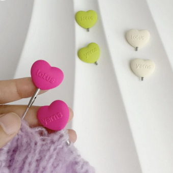 Заглушки для лесок розовые Lotus Yarns