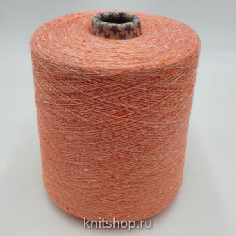 Filati Buratti Shantung Melange (66198 розовый коралл) 100% вискоза 1500м/100гр