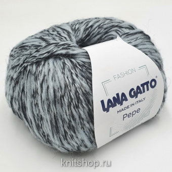 Lana Gatto Pepe (09289 голубой) 65% меринос, 35% альпака 50г/225м