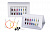 Набор Deluxe Set Special IC съемных укороченных спиц SmartStix с лесками, иск.кожа\алюм,8 видов спиц