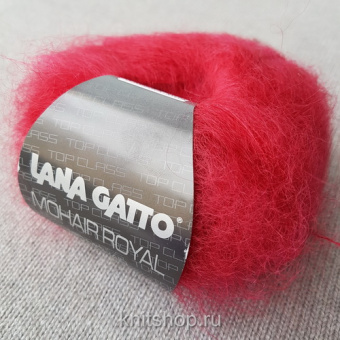 Lana Gatto Mohair Royal (12246 ягодный) 80% мохер, 20% нейлон 25 г/215 м