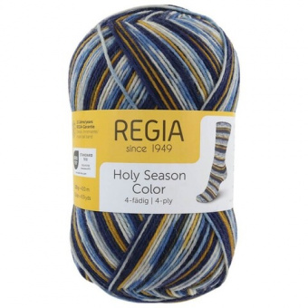 Regia Holy Season Color (7717) 75% меринос, 25% полиамид 100г/420м