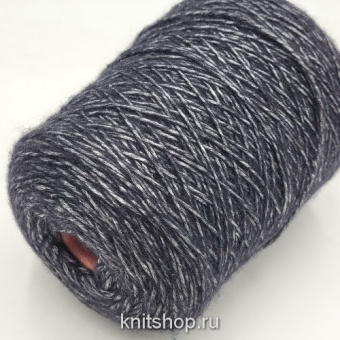 Pinori Filati Diamond (9258 антрацит) 35% меринос, 47% вискоза, 18% люрекс 200м/100гр шнурок