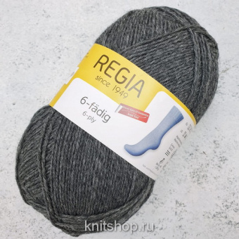 Schachenmayr Regia Uni 6-Ply, 6-ти нитка (00044) 75% меринос, 25% полиамид 150г/375м