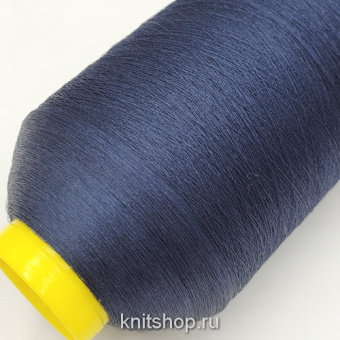 Servizi e Seta Tulue Light (82 Marino темно-синий) 100% шелк 2/120 6000м/100гр