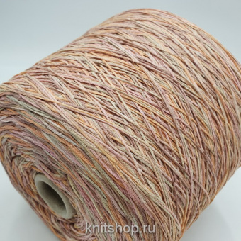 Roller Multicolor (001 роза мультиколор) 70% хлопок, 30% полиакрил 360м/100гр шнурок