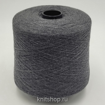 Botto Giuseppe Cashmerino Light (1298 графит меланж) 90% меринос, 10% кашемир 2/30 1500м/100гр