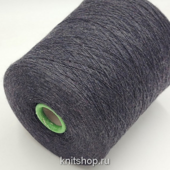 Zegna Baruffa Cashwool 2/30 (421605 антрацит меланж) 100% меринос 1500м/100гр