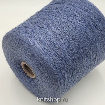 Zegna Baruffa Cashwool 2/30 (421420 джинс меланж) 100% меринос экстрафайн 1500м/100гр