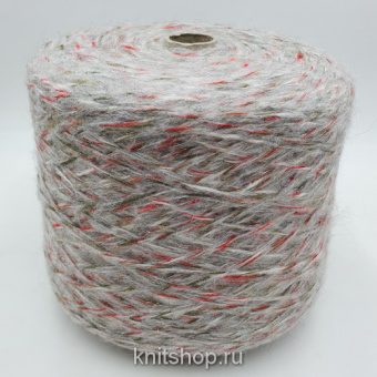 Allegro (Grigino Lux серо-розовый с люрексом) 60% мохер, 5% люрекс, 35% другие волокна 200м/100гр