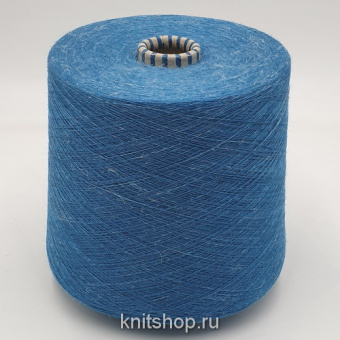Zegna Baruffa Atena Soft Agnona (018734 морская волна) 30%кашемир 60% шёлк, 10% лён 3/80 2666м/100гр