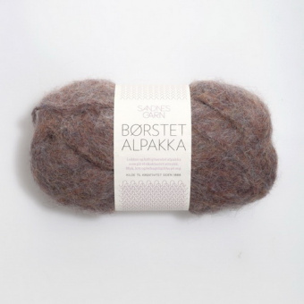 Sandnes Garn Borstet Alpakka (4350) 96% brushed альпака, 4% нейлон 50 г/110 м