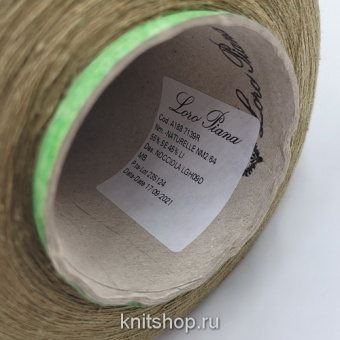 Loro Piana Naturelle MAD2754 (Nocciola скошенная трава) 55% шёлк, 45% лён 2/64 3200м/100гр