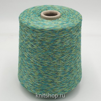 Indian Silk (Stampa Prato зеленый) 100% шёлк шаппе 700м/100гр