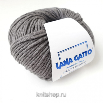 Lana Gatto Maxi Soft (14349) 100% меринос экстрафайн 50 г/90 м