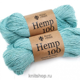 Borgo de'Pazzi Hemp 100 (78 тиффани) 100% конопля 50г/250м