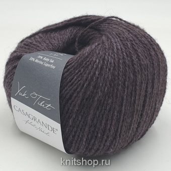 Casagrande Yak Tibet (25.006 горная лаванда) 70% бэби як, 30% меринос суперфайн 50г/270м