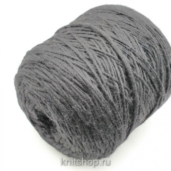 Campolmi Filati Tundra (1312 черный) 100% шерсть  110 м/100 гр нить-ровница