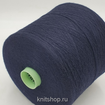 Zegna Baruffa Nanchino 2/48 (841868 темно-синий) 70% меринос, 30% шелк 2400м/100гр