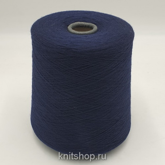 Zegna Baruffa Cashwool 2/30 (008802 темно-синий) 100% меринос 1500м/100гр