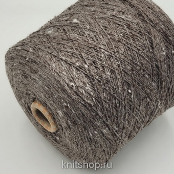 Filati Buratti 54027 (Marrone2 капучино твид) 50%меринос 40%вискоза 10%шёлк тусса 2/7 350м/100гр