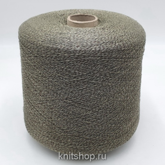 Toscano Ginsolino Lux (3197 оливка, люрекс бронза) 100% лён с люрексом 2100м/100гр
