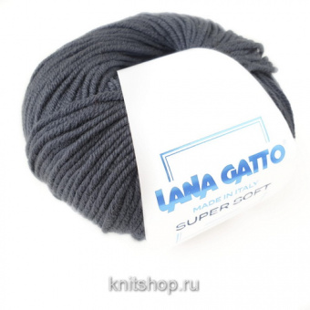 Lana Gatto Super Soft (14351 маренго) 100%меринос 50 г/125 м