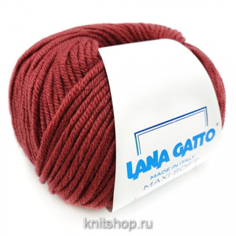 Lana Gatto Maxi Soft (14592 барбарис) 100% меринос экстрафайн 50 г/90 м