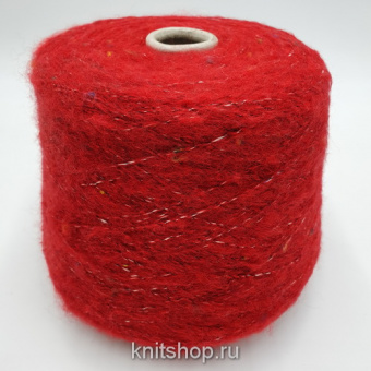 Pinori Filati MargheritaGarzato (8581 красный) 30% мохер, 10% меринос, 58% акрил, 2% па 320 м/100 гр