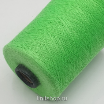 Loro Pianа Supercashmere (36622 Verde салатовый неон) 100% кашемир гребенной 3/80 2666м/100г