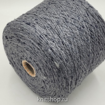 Filati Buratti Seta Lana 53561 (Blu 5 сизый джинс) 60% шелк тусса, 40% меринос 2/7 350м/100гр твид