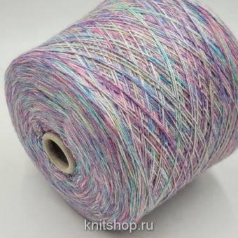 Sock Print (2238 розовый сирень тиффани) 75% меринос, 25% па 4/12 300м/100гр