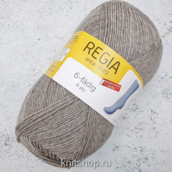 Schachenmayr Regia Uni 6-Ply, 6-ти нитка (02070 латте) 75% меринос, 25% полиамид 150г/375м