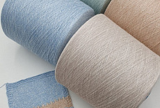 Натуральная смесовка льна с хлопком для коллекции MISSONI